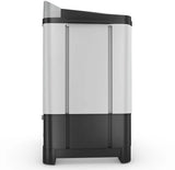 White Westinghouse 12 KG Toughned Glass Semi Automatic Washing Machine with Hammer Wash Technology (SFW1200, white & black, Hammer Wash Technology)