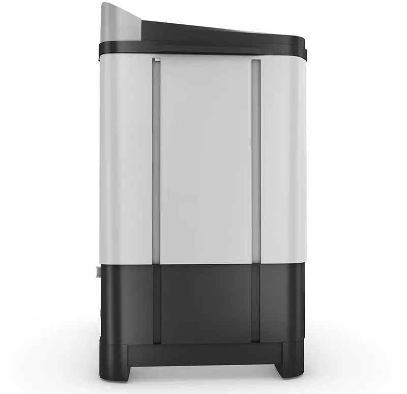 White Westinghouse 12 KG Toughned Glass Semi Automatic Washing Machine with Hammer Wash Technology (SFW1200, white & black, Hammer Wash Technology)