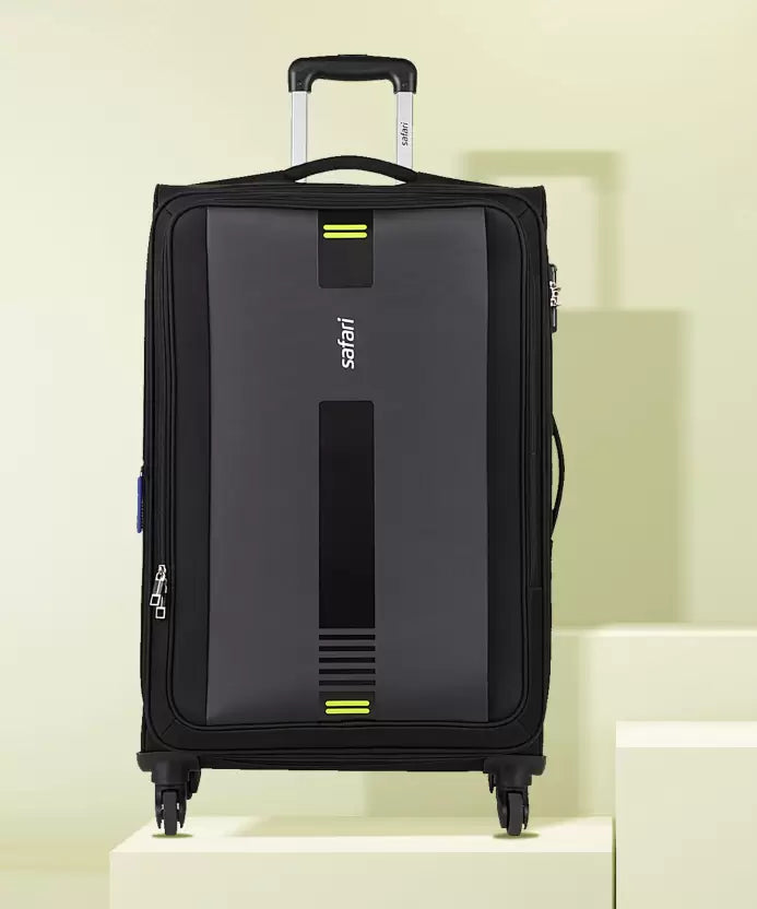 SAFARI GAMMA 75 4W Expandable Check-in Suitcase - 30 inch 1 bag black colour