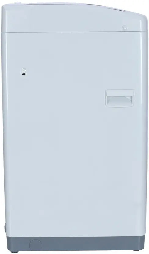 Haier 8 Kg 5 Star Fully Automatic Top Load Washing Machine with Oceanus Wave Drum, Magic Filter, 8 Wash Programs (HWM80-AE, Titanium Grey, Stainless Steel Drum, 15 Mins Quick Wash)