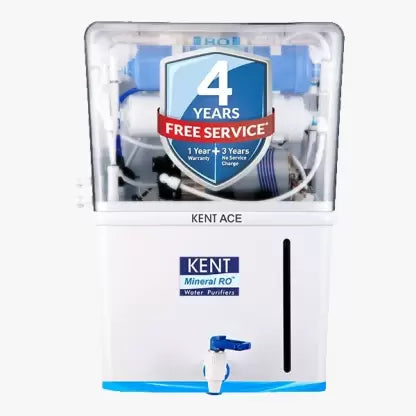 KENT Ace 8 L RO + UV + UF + TDS Water Purifier with 4 year Free Service