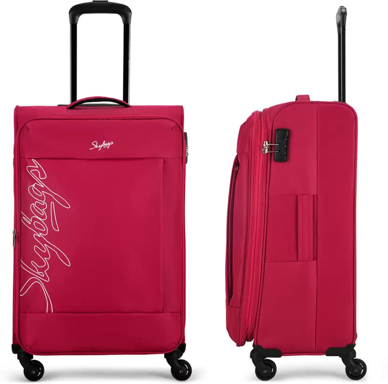 Skybags 4 best sale wheel trolley