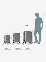 Wildcraft Helios_Trolley Check-in Suitcase 8 Wheels - 27 inch