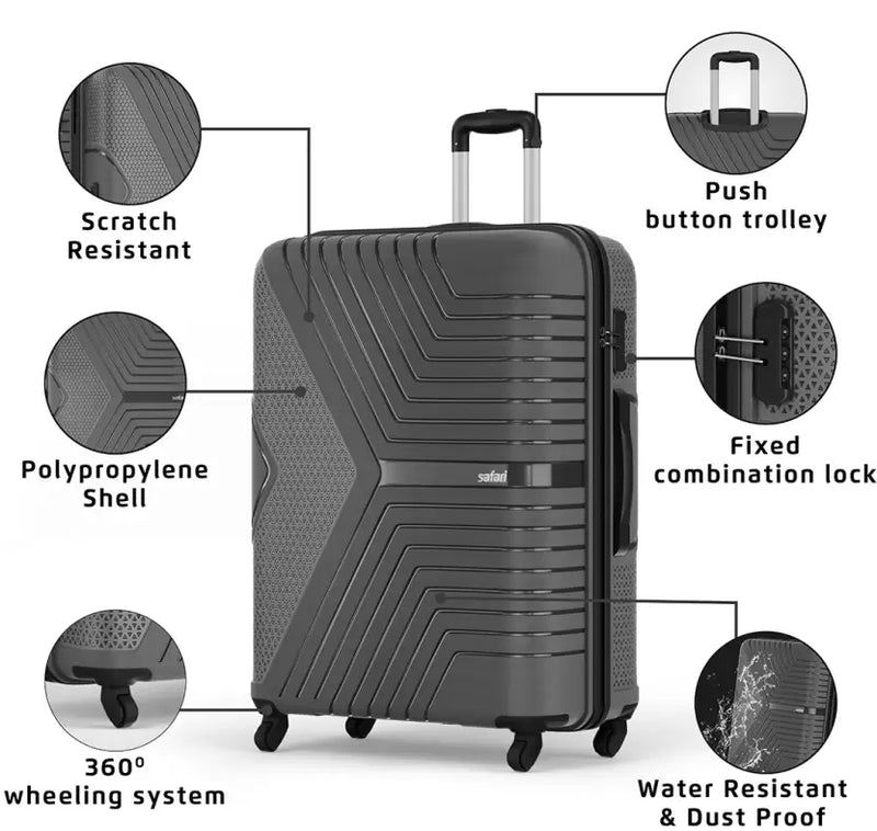 SAFARI ZENO 75 Check-in Suitcase - 30 inch