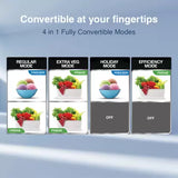 Godrej 272 L 3 Star Convertible Technology, 30 days Farms Freshness Inverter Frost Free Double Door Refrigerator(, RF EON 294C RCIT FS ST, Fossil Steel)