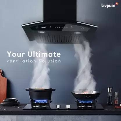 LIVPURE Elega-60 Auto Clean Wall Mounted Chimney