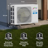 Godrej 2024 Model 1.5 Ton 3 Star Split Inverter AC - White  (SIC 18PTC3-WWP, Copper Condenser)