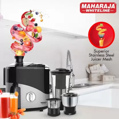 MAHARAJA WHITELINE Odacio Plus 550 W Juicer Mixer Grinder