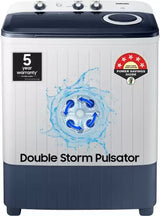 Samsung 6.5 kg, 5 star, Semi-Automatic Washing Machine (WT65R2200LL/TL, Air Turbo Drying