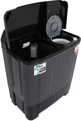 Thomson 7.5 kg 5 Star Aqua Magic Semi Automatic Top Load Washing Machine Black, Grey