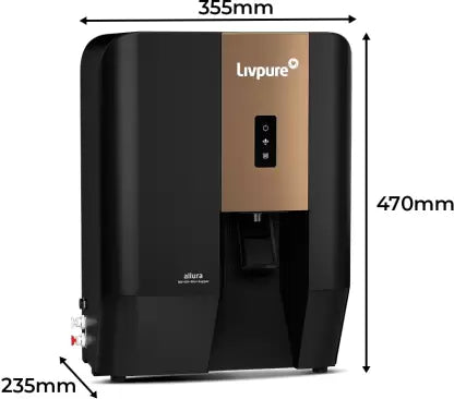 LIVPURE LIV-ALLURA 7 L RO + UV + Copper Water Purifier