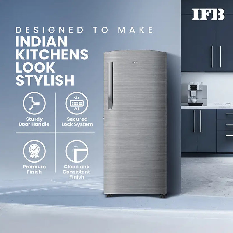 IFB 206L 5 Star Direct Cool Single Door Refrigerator (IFBDC-2325DBSE)