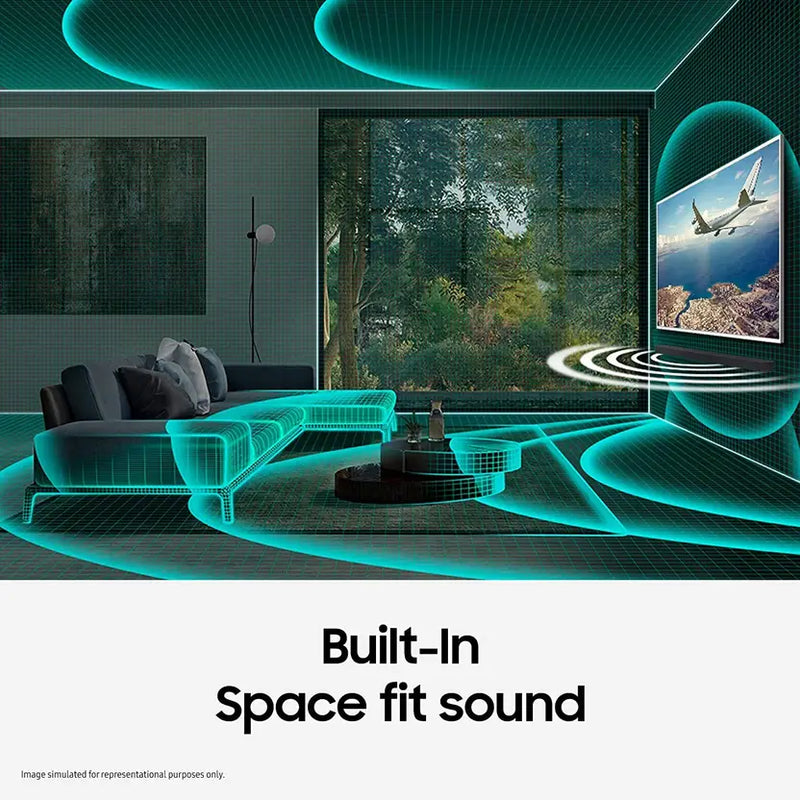 Samsung 360 W 5.1.2ch (HW-Q800C/XL) Q-Symphony Soundbar with Wireless Subwoofer, Top/Centre/Side Firing Speakers, Wide Range Tweeter, Dolby Atmos, Built-in Alexa, AirPlay2, Wi-Fi (Black)