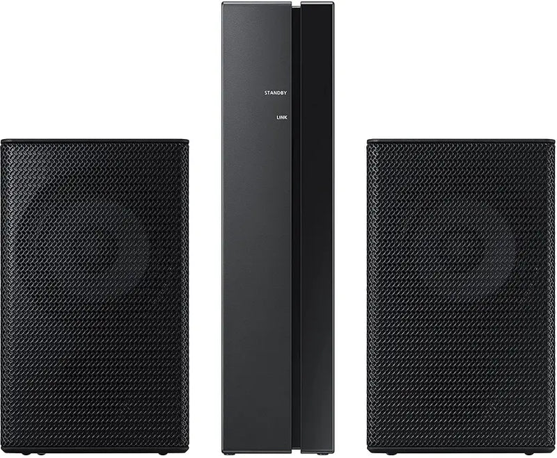 Samsung Soundbar (HW-B67E/XL) 5.1 Channel, Wireless Subwoofer, 1x Wireless Rear Speaker, 1x Center Speaker and Energy Star, Dolby 5.1ch & DTS Virtual X Experience Sound (Black)