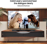 Samsung HW-C45E/XL, Dolby Digital with Wireless Subwoofer, Poweroutput 300 W Bluetooth Soundbar (Black, 2.1 Channel)