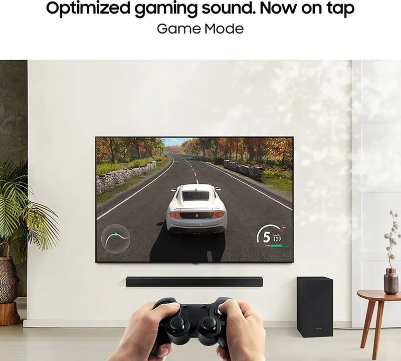 Samsung 150 W Dolby Digital Bluetooth Soundbar (HW-T42E/XL, Black, 2.1 Channel)