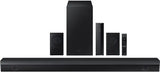 Samsung Soundbar (HW-B67E/XL) 5.1 Channel, Wireless Subwoofer, 1x Wireless Rear Speaker, 1x Center Speaker and Energy Star, Dolby 5.1ch & DTS Virtual X Experience Sound (Black)
