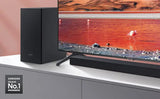 Samsung 150 W Dolby Digital Bluetooth Soundbar (HW-T42E/XL, Black, 2.1 Channel)