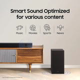 Samsung Soundbar Model - Hw-B55E Subwoofer Model - Ps-T4Swt, Bluetooth Soundbar (Black, 2.1 Channel)