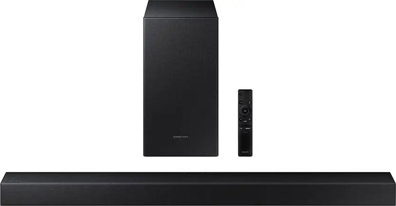 Samsung 150 W Dolby Digital Bluetooth Soundbar (HW-T42E/XL, Black, 2.1 Channel)
