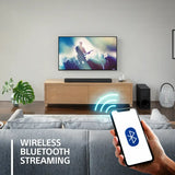 Sony HT-G700 3.1ch 4K Dolby Atmos/DTS:X Soundbar for TV with Wireless subwoofer, 3.1ch Home Theater System (400W, Surround Sound,Bluetooth Connectivity, HDMI & Optical Connectivity, 4k HDR) - Black