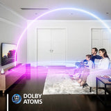 Sony HT-G700 3.1ch 4K Dolby Atmos/DTS:X Soundbar for TV with Wireless subwoofer, 3.1ch Home Theater System (400W, Surround Sound,Bluetooth Connectivity, HDMI & Optical Connectivity, 4k HDR) - Black