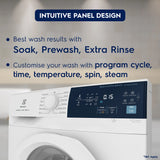 Electrolux 8kg/5kg 5 Star EcoInverter Fully Automatic Front Load Washer Dryer, Scandinavian Design with 40
