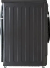 LG 8 kg 5 Star with Steam, Inverter Direct Drive, 6 Motion Direct Drive, Touch Panel and 1400 RPM Fully Automatic Front Load Washing Machine with In-built Heater Black, Grey  (FHM1408BDM)