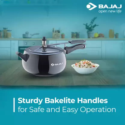 BAJAJ New Shakti 5HD HA Handi With IB 5 L Inner Lid Induction Bottom Pressure Cooker
