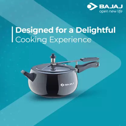 BAJAJ New Shakti 5HD HA Handi With IB 5 L Inner Lid Induction Bottom Pressure Cooker