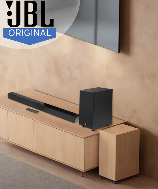 JBL Cinema SB240 2.1, Dolby digital, Wired Subwoofer,HDMI 110 W Bluetooth Soundbar (Black, Stereo Channel)