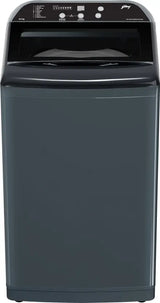 Godrej 8 Kg 5 Star Zero Pressure (0.02 MPa) Technology With Steel Drum Fully-Automatic Top Load Washing Machine (WTEON ADA 80 5.0 FEFN GLGR, Glacial Grey, With Soft Close Lid)
