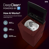 IFB 7 kg 5 Star with Deep Clean Technology, ActivMix, Powered by AI, with Aqua Energie, Soft Close Door, Fully Automatic Top Load Red (TL701WR2)