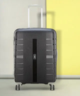 VIP Voyager 67 - Hardbody Trolley Bag Check-in Suitcase 8 Wheels - 26 Inch(Black)