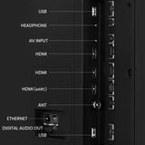 TOSHIBA 75M450RP 190 cm (75 inch) QLED Ultra HD (4K) Smart VIDAA TV 2025 Edition  (75M450RP)