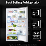 SAMSUNG 363 L Frost Free Double Door 2 Star Refrigerator with Digital Inverter, Convertible 5-in-1 and Display