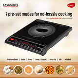 Pigeon 1800 W Induction Cooktop Push Button