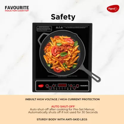 Pigeon 1800 W Induction Cooktop Push Button