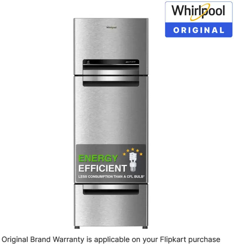 Whirlpool 270 L (Gross Capacity 300L) Frost Free Triple-Door Refrigerator (FP 313D PROTTON ROY ALPHA STEEL (Z)