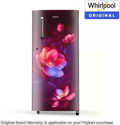 Whirlpool 184 L Direct Cool Single Door 2 Star Refrigerator (Wine, 205 WDE PRM 2S WINE BLOOM-Z)