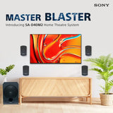 Sony SA-D40M2 All in One 4.1ch Home Theatre System with 100W Power Output and Powerful Subwoofer