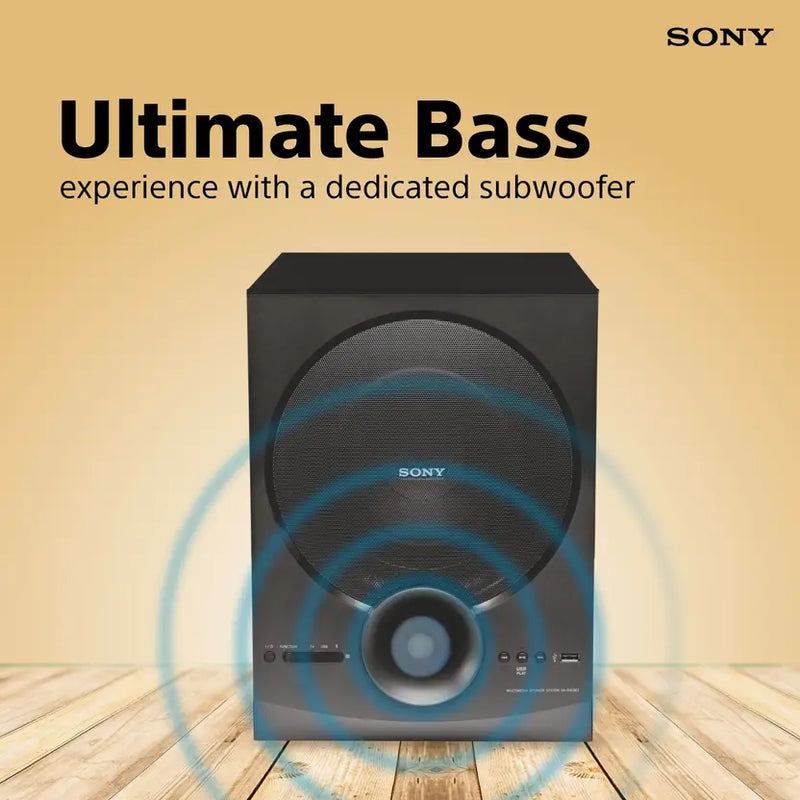 Sony SA-D40M2 All in One 4.1ch Home Theatre System with 100W Power Output and Powerful Subwoofer