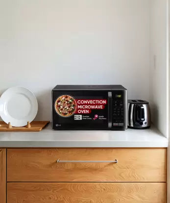 LG 21 L Convection Microwave Oven (MC2146BV)
