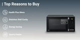 LG 21 L Convection Microwave Oven (MC2146BV)