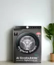 SAMSUNG 8 kg Fully Automatic Front Load Washing Machine with In-built Heater Black, Grey  (WW80T504DAX1TL)