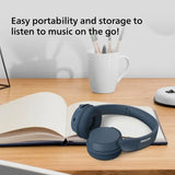 PHILIPS TAH4209BL/00Foldable Headphones, 55H Play Time, 32mm Neodynamic Drivers Bluetooth