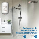 Sansui 15 L Storage Water Geyser (AquaZen-15L, White)