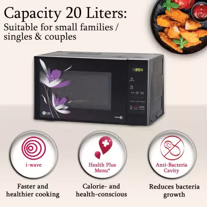 LG 20 L with i-wave Technology Solo Microwave Oven