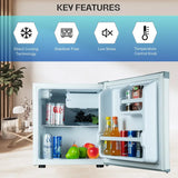 Rockwell 45 L Direct Cool Single Door 2 Star Refrigerator (White, MB49WH)