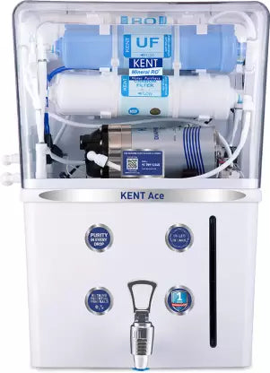 KENT Ace 8 L RO + UV + UF + TDS Water Purifier Suitable for all - Borewell, Tanker, Municipality Water